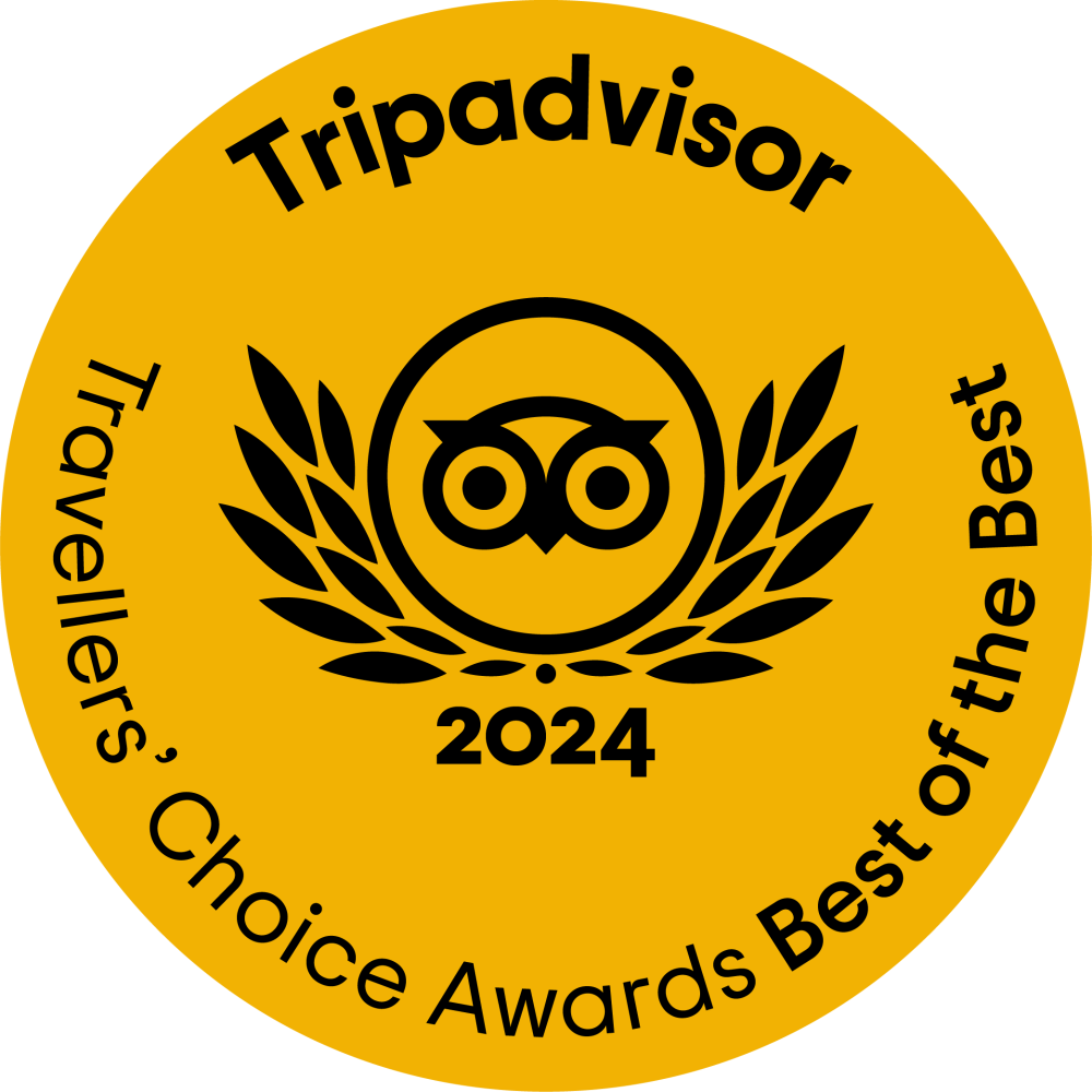 Tripadvisor Best of the Best Destinations award